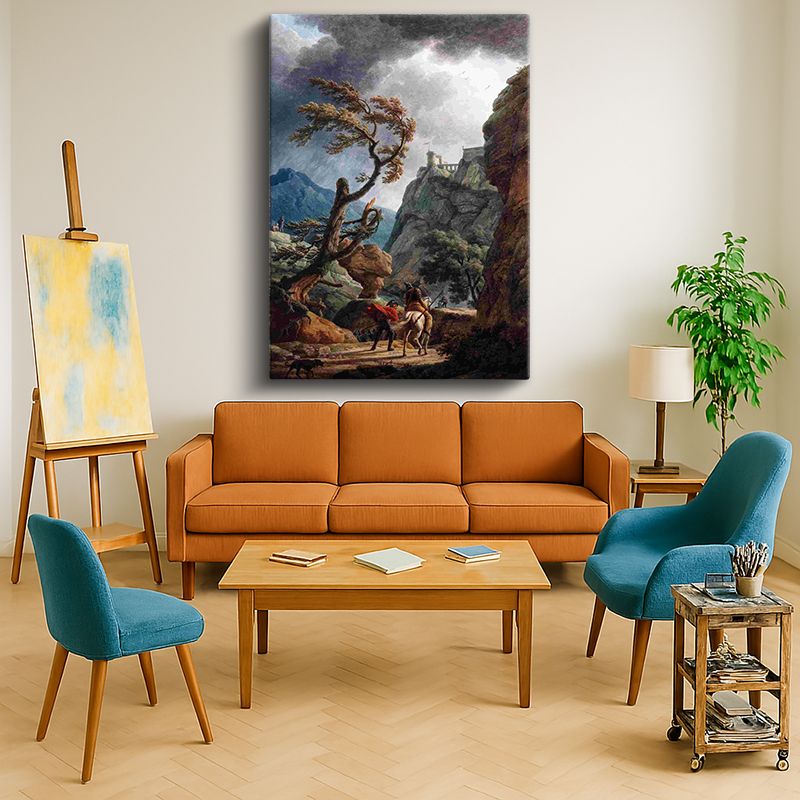 Ressam Kanvas Tablo 48